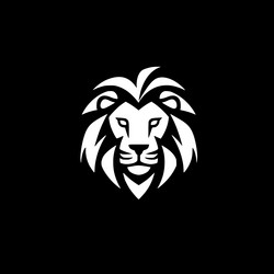 lion - high quality logo ideal for t-shirt Vector Image