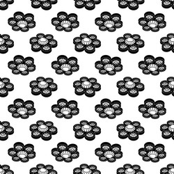 protected hexacopter pattern seamless vector image