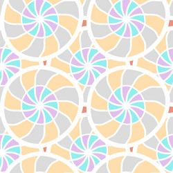abstract seamless pattern with mosaic elements vector image