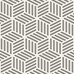 cubic grid tiling endless stylish texture vector image