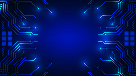 technology background with hi-tech digital vector image