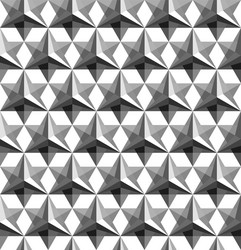 triangular geometric seamless pattern vector image