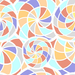 abstract seamless texture with spiral elements vector image