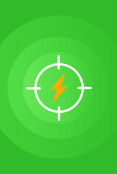 ui design detect power vector image