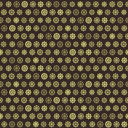 seamless pattern with dharmachakra vector image