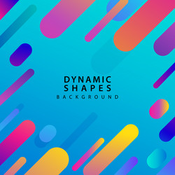 abstract flat dynamic background template vector image