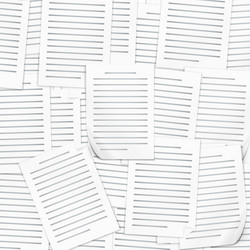 Document Overload Background vector image