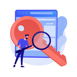 Keywords searching concept metaphor vector