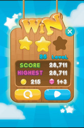 Level Button Game UI Pop-Up Icons vector image