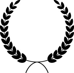 Laurel Wreath Icon Vector Image