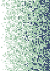 abstract pixel style cover design vector image