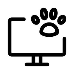 assembling data about animal activities vector image
