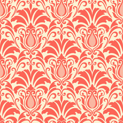 Elegant Damask Pattern vector image