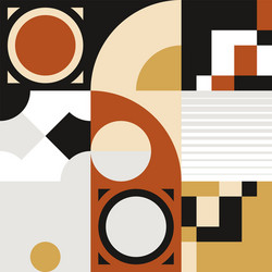 geo art abstract geometric pattern composition vector image