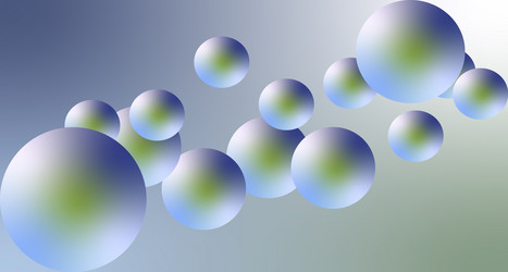 abstract background balls gradient for any purpose vector image