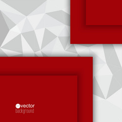 abstract background with triangles and polygonal vector image