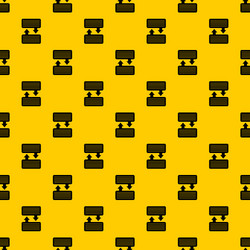 infographic blocks with arrows pattern vector image