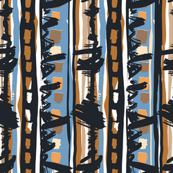 Seamless tribal boho pattern vector