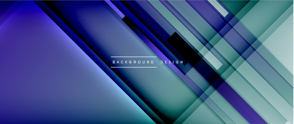 dynamic lines on fluid color gradient trendy vector image