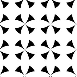 abstract geometric pattern with crosses stripes vector image