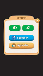 complete set of level button game ui pop-up icon vector image