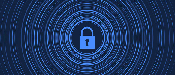 internet digital security technology concept vector image