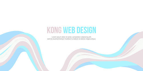 header website abstract modern design vector image