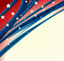 american independence day patriotic background Vector Image