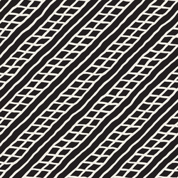 hand drawn style seamless pattern abstract vector image
