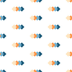seamless pattern with colorful overlapping squares vector image