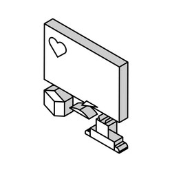 automatically analyzing ugc isometric icon vector image