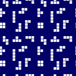 Tetris Block Pattern vector image