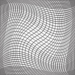 wavy lines pattern vector image