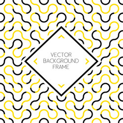 Geometric Frame Pattern vector image