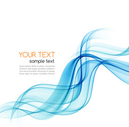abstract color wave design element vector image