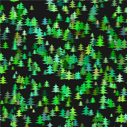 abstract random pine tree pattern background vector image