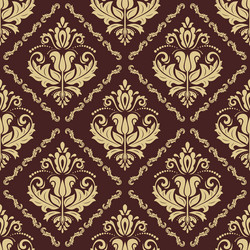 orient seamless pattern abstract background vector image