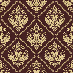 orient seamless pattern abstract background vector