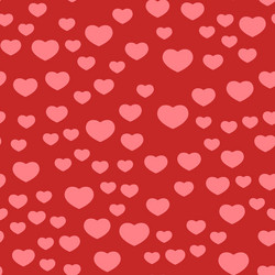 simple red heart sharp seamless pattern vector image