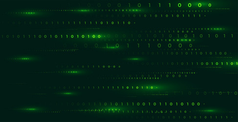 digital binary code cyberspace matrix wallpaper vector image