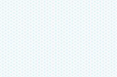 Isometric Grid Paper Seamless Pattern vector image