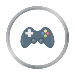 controller cartoon icon for web vector image
