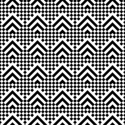 Geometric Checkered Pattern vector image