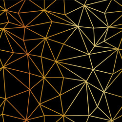 Golden Triangle Mesh Pattern vector image