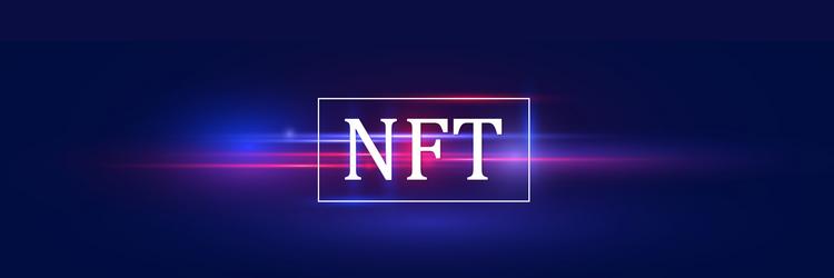 nft nonfungible token blockchain bitcoin crypto vector image