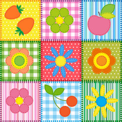 patchwork vector image