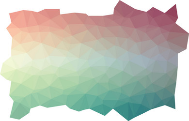 colorful triangular low poly mosaic abstract vector image
