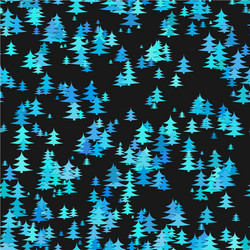 abstract stylized chaotic pine tree background vector