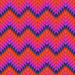 Geometric Aztec Tile Pattern vector image