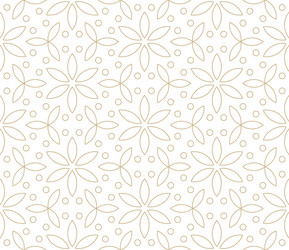 modern simple geometric seamless pattern vector image